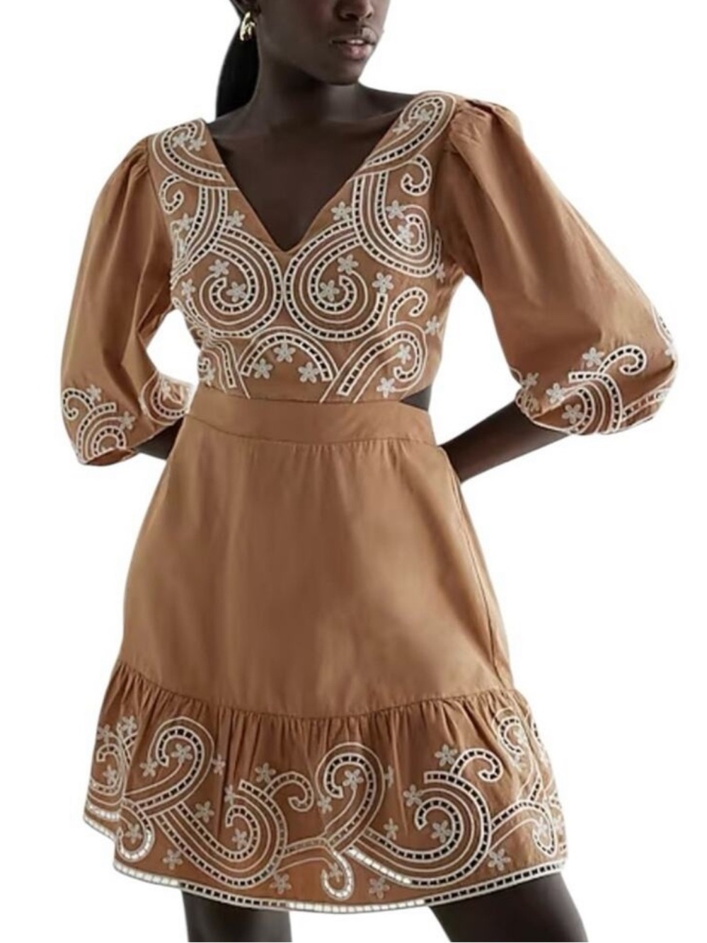 Express Embroidered Dress - Picture 2 of 5